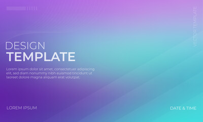 Vector Gradient grainy texture in purple and cyan color scheme