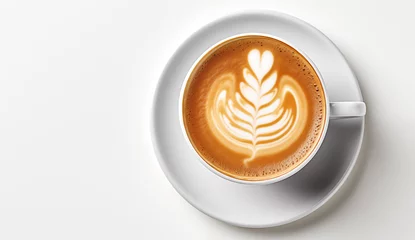 Foto op Plexiglas cup of coffee © Taijidesign