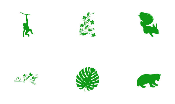 Nature Vectors Icon Set