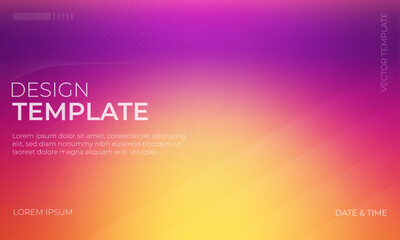 Vibrant Yellow Purple Gold Vector Gradient Texture