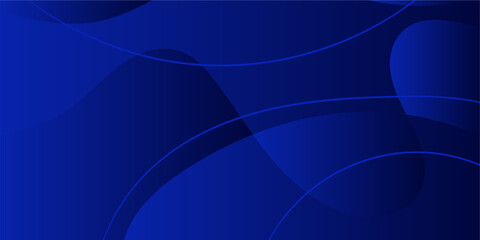 blue background with wavy abstract lines