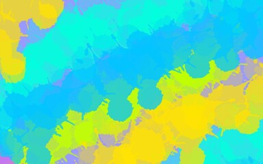 Abstract wallpaper splater colorfull landscape background,yellow,orange,fanta,green,blue,purple