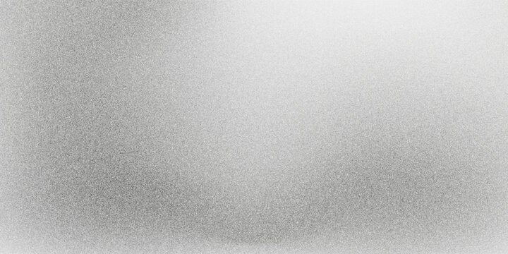 Gradient texture with grain effect black white. Abstract background with noise dots. Random halftone effect sand texture.