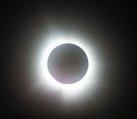 Total Solar Eclipse, Seen From Dublin, Ohio, April 8, 2024