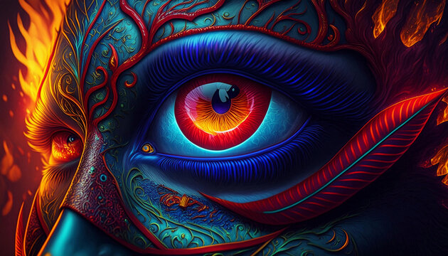 le regard du diable