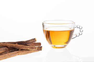 Glycyrrhiza glabra - Licorice stems with medicinal drink