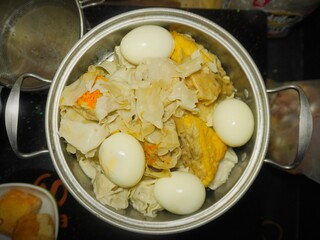 top view of the home-made 