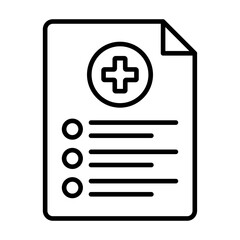 Medical Prescription Icon