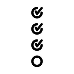 Fototapeta premium check box icon ,tick, diagram, circle, select