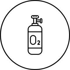 Oxygen Tank Icon