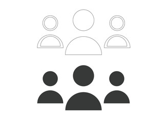 Browse group icon double styles editable