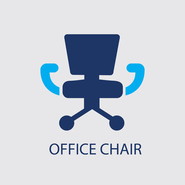 Office chair vector image 