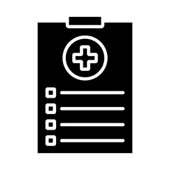 Obraz premium Medical History Icon