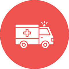 Fototapeta premium Ambulance Icon