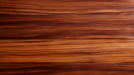 Fototapeta premium Polished Horizontal Wooden Planks with Rich Warm Brown Color and Natural Grain Patterns