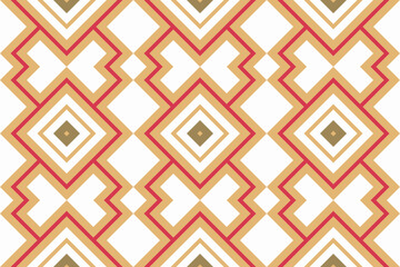 Ikat Fabric Paisley Embroidery Background. Ikat Damask Geometric Ethnic Oriental Pattern traditional.aztec Style Abstract Vector illustration.design for Texture,fabric,clothing,wrapping,sarong.