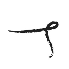 Hand drawn vector brush strokes. Black ink paint spots background. Grunge artistic paint blobs highlights backgrounds. Abstract line, stains shapes, scribble circle design element. vector illustration