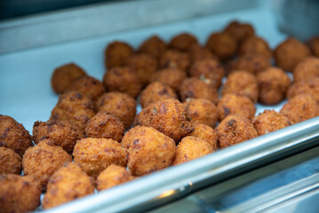 Fried Mac and Cheese balls 
