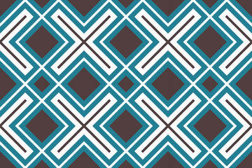 Ethnic abstract ikat art. Seamless pattern in tribal, folk embroidery, and Mexican style. Aztec geometric art ornament print.Design for carpet, wallpaper, clothing, wrapping, fabric, cover, textile