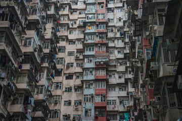 Yik Cheong monster building, In Hong Kong A Dense Urban High-Rise Buildings