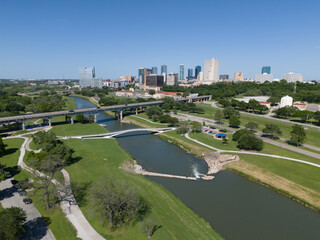 Fort Worth Skyline and Trinity River Park and trails