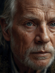 Obraz premium Irish Elderly Portrait