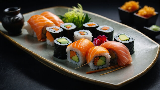 Image of authentic Japanese sushi 41