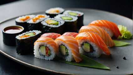 Image of authentic Japanese sushi 19
