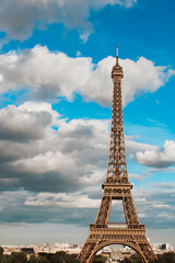 eiffel tower in the clouds 1