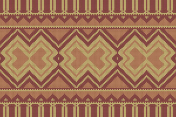 Motif Ikat Floral Paisley Embroidery Background. Ikat Design Geometric Ethnic Oriental Pattern Traditional. Ikat Aztec Style Abstract Design for Print Texture,fabric,saree,sari,carpet.
