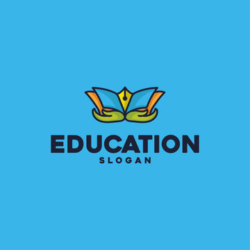 creative study or  education logo