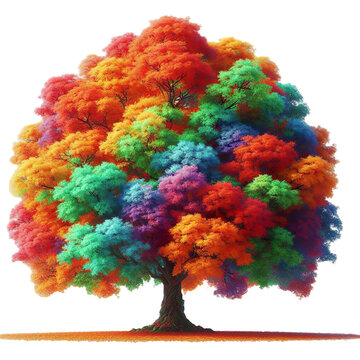 Rainbow Painted Tree Images – Browse 53,163 Stock Photos, Vectors