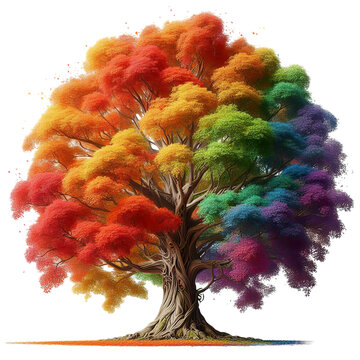 Rainbow Painted Tree Images – Browse 53,736 Stock Photos, Vectors