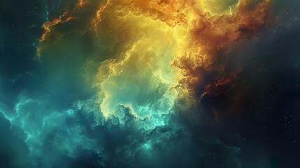 
An image of a nebula, with its colorful gases and dust clouds, highlighting the dynamic and awe-inspiring nature of space.