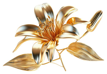 PNG Flower brooch plant lily