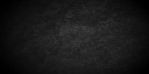 Foto op Plexiglas Rough Black wall slate texture wall grunge backdrop charcoal color background, dark concrete floor or old grunge background. black concrete wall , grunge stone texture background. © MdLothfor