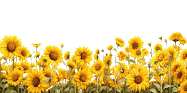 PNG Sunflower outdoors nature plant