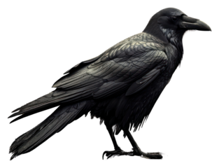 PNG  Crow bird animal monochrome