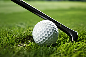 golf ball and tee shot