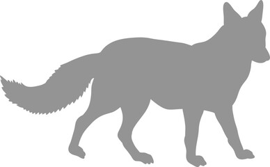 animal, silhouette, vector, dog, mammal, illustration, wild, wolf, black, isolated, wildlife, nature, white, animals, farm, zoo, pet, rhinoceros, pig, drawing, predator, fur, cat, art