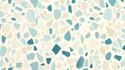 High quality Terrazzo marble flooring seamless texture. Concrete wall with multi colored stones...