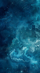 Mesmerizing Oceanic Allure: An Abstract Impression of the Deep Blue Sea