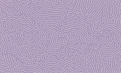 Fototapeta premium Purple Turing Diffusion Abstract Organic Pattern Vector