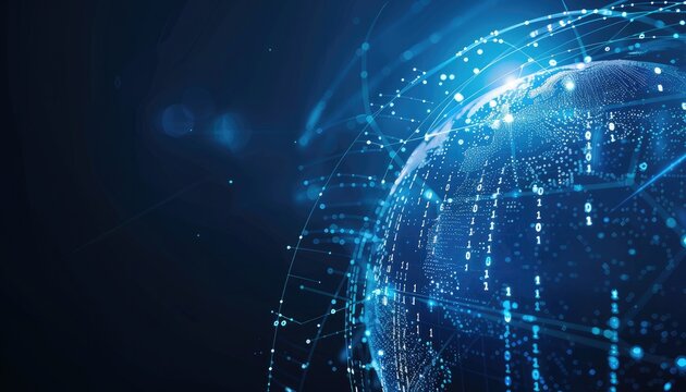 "Digital Connectivity: Global Networks in Binary Code"