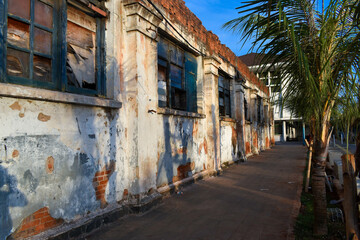 old buildings that are relics of the colonial period