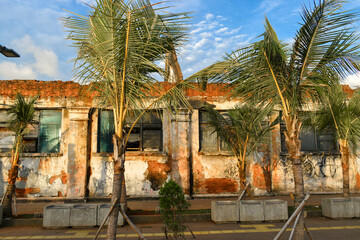 old buildings that are relics of the colonial period
