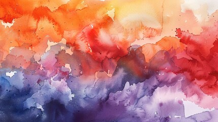 Soft watercolor wash in alma mater colors, abstract, symbolizing unity and memories.  - obrazy, fototapety, plakaty