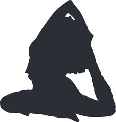 silhouette, vector, illustration, woman, horse, animal, black, dog, mammal, body, people, sport, pose, beauty, lady, person, wild, atletic, run, yoga,