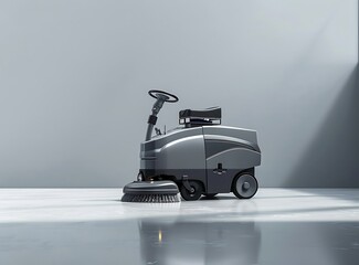 Modern floor machine for cleaning and shunting carpet