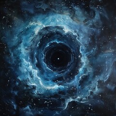 black hole middle galaxy profile arcane page kingdoms ether album cosmic sky early - obrazy, fototapety, plakaty